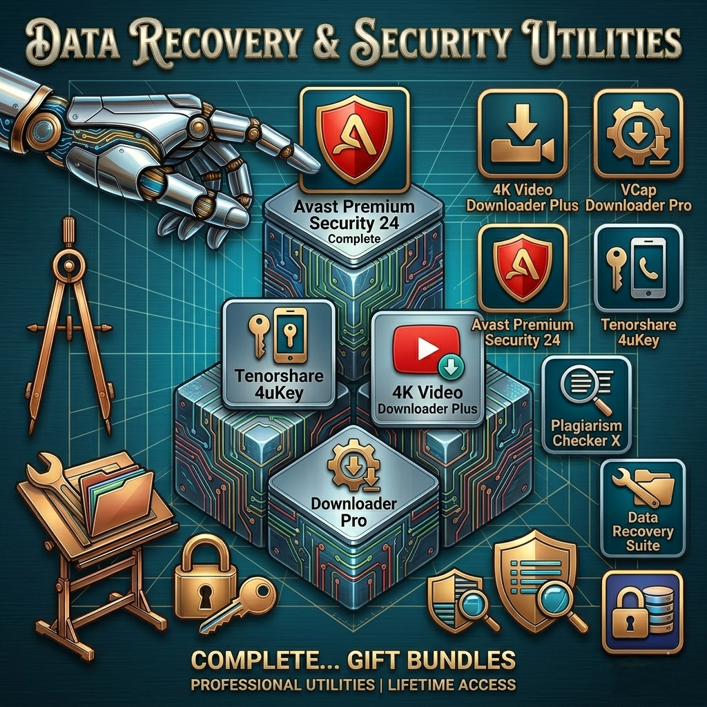 𝐃𝐚𝐭𝐚 𝐑𝐞𝐜𝐨𝐯𝐞𝐫𝐲 & 𝐒𝐞𝐜𝐮𝐫𝐢𝐭𝐲 𝐔𝐭𝐢𝐥𝐢𝐭𝐢𝐞𝐬