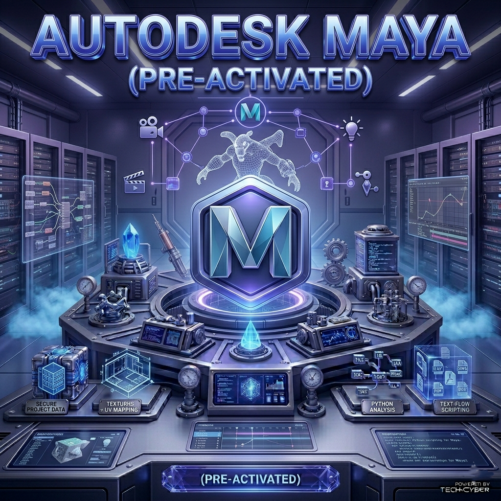 Autodesk Maya 2024.2 (Pre-Activated)