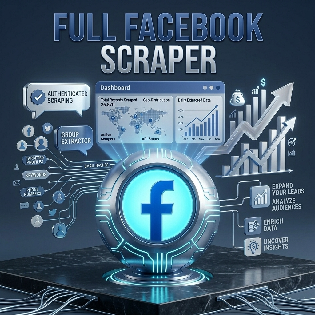 Full Facebook Scraper